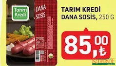 TARIM KREDİ DANA SOSİS 250 G